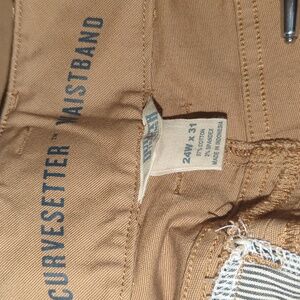 Duluth Trading Co Women's Brown Chinos 24Wx31